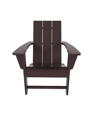 Modern Outdoor Folding Adirondack Chair