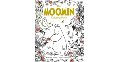 The Moomin Coloring Book (Official Gift Edition with Gold Foil Cover) by Tove Jansson