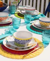 Euro Ceramica Fresh Catch 12 Pc. Dinnerware Set, Service for 4