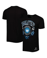 Men's Mitchell & Ness Black Charlotte Fc Serape T-shirt