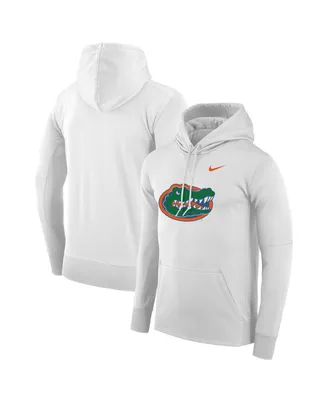 Men's Nike White Florida Gators Performance Pullover Hoodie