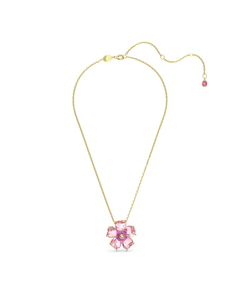Swarovski Crystal Flower Florere Necklace