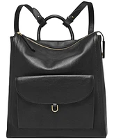 Fossil Parker Leather Backpack Bag