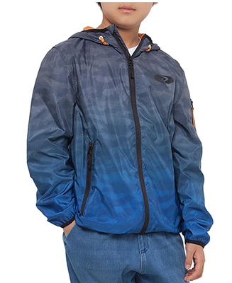 Little and Big Boys Lightweight Windbreaker hooded Jacket