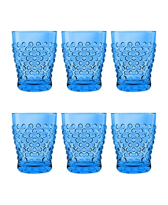 Abode Homewares Hobnail Double Old Fashion Set of 6