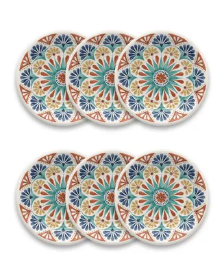 Abode Homewares Desert Rio Salad Plate Set of 6