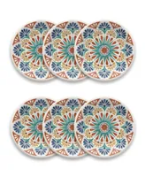 Abode Homewares Desert Rio Salad Plate Set of 6
