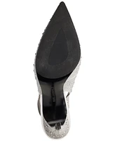 Karl Lagerfeld Paris Women's Slip-On Pointed-Toe Slingback Pumps