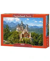 Castorland View of the Neuschwanstein Castle, Germany Jigsaw Puzzle Set, 500 Piece