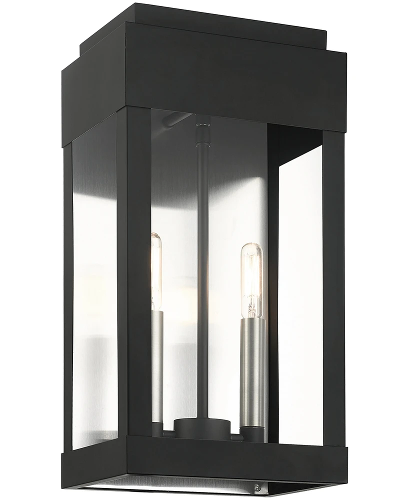 Livex York 2 Light Outdoor Wall Lantern