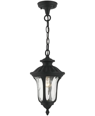 Livex Oxford 1 Light Outdoor Pendant Lantern