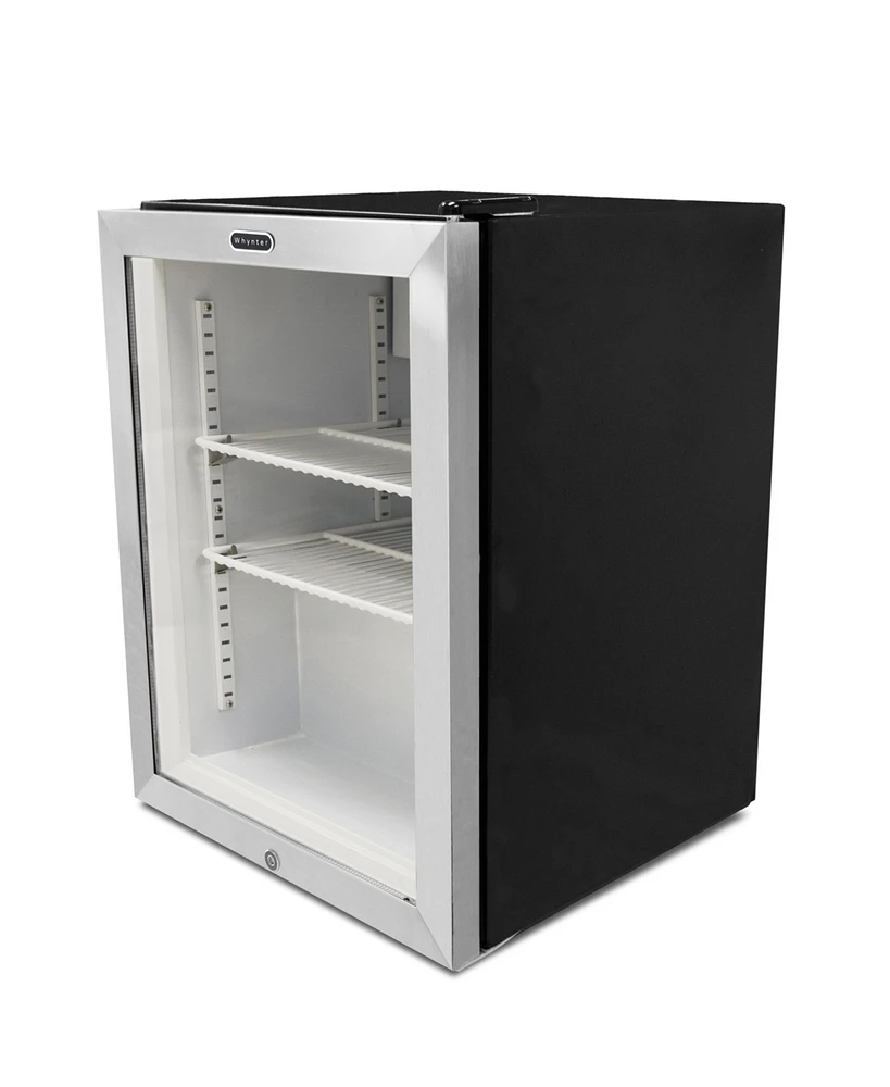 Whynter Countertop Reach In 1.8 cu ft Display Glass Door Freezer