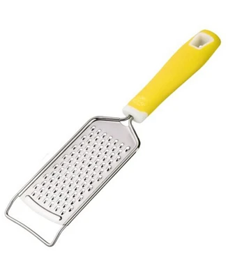 Cheese Grater Stainless Steel - Durable Rust-Proof Metal Lemon Zester Grater With Handle