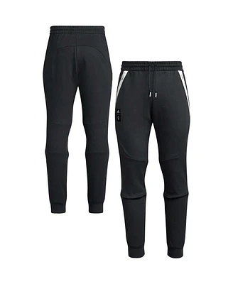 Men's adidas 2023 Player Black Colorado Rapids Club Travel Pants