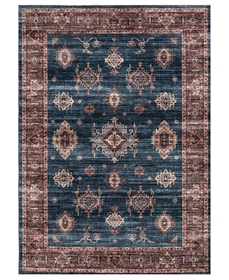 Mink Home Velvet Touch Washable Raq-001 7'6" x 9'6" Area Rug