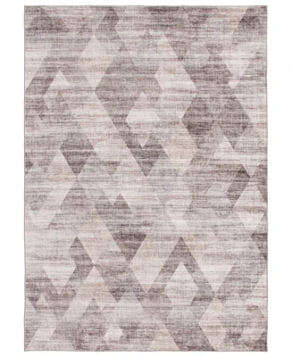 Mink Home Velvet Touch Washable Ne-001 5' x 7' Area Rug