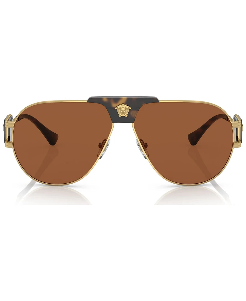 Versace Men's Sunglasses, VE225263-x 63