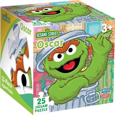 MasterPieces Sesame Street - Oscar the Grouch 25 Piece Jigsaw Puzzle
