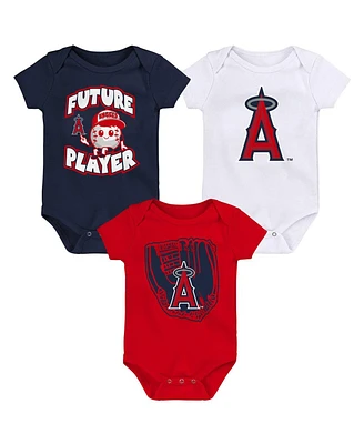 Newborn and Infant Boys Girls Navy, Red