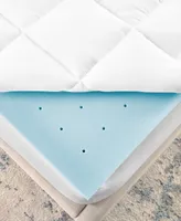 ProSleep 4" Hybrid Fiber and Memory Foam Mattress Topper, Twin, Exclusively at Macy's