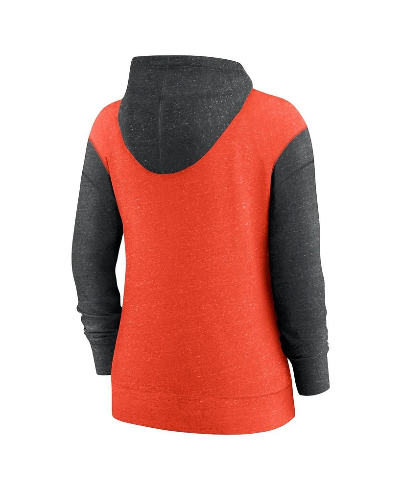 Women's Nike Orange San Francisco Giants Full-Zip Hoodie
