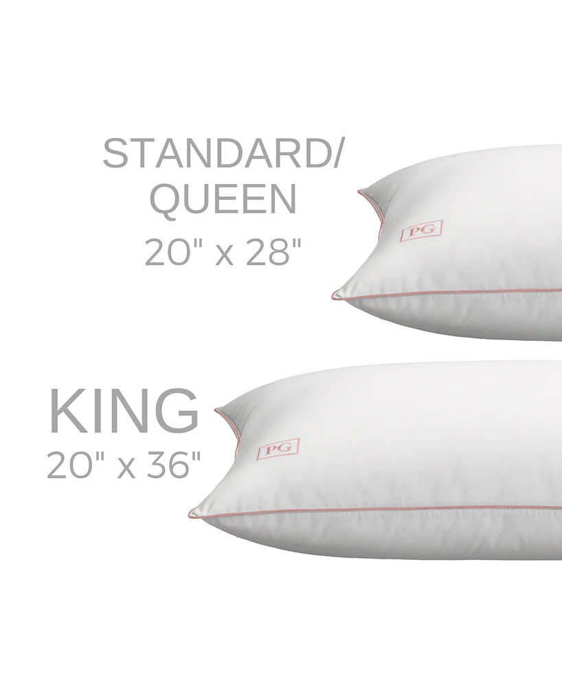 Pillow Gal White Goose Down Firm Density Side/Back Sleeper Pillow