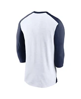 Men's Nike White, Navy Chicago White Sox Rewind 3/4-Sleeve T-shirt