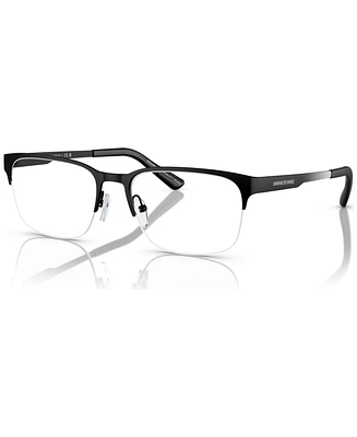 A|X Armani Exchange Men's Rectangle Eyeglasses, AX1060 55