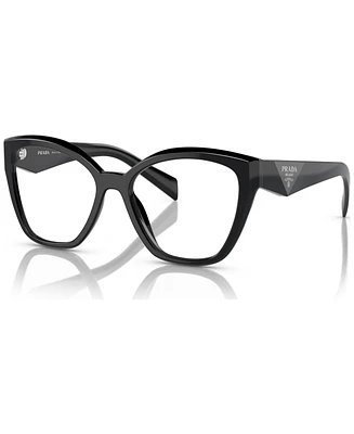 Prada Women's Irregular Eyeglasses, Pr 20ZV 54
