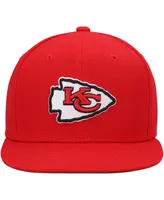 Big Boys and Girls Mitchell & Ness Red Kansas City Chiefs Gridiron Classics Ground Snapback Hat
