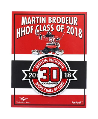 Martin Brodeur New Jersey Devils Hall of Fame Patch