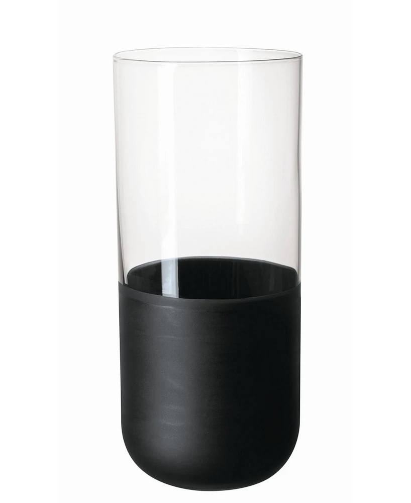 Villeroy & Boch Manufacture Rock Highball Glasses, Set of 4