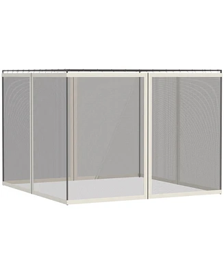 Outsunny 10' x 13' Replacement Netting for Patio Gazebo,