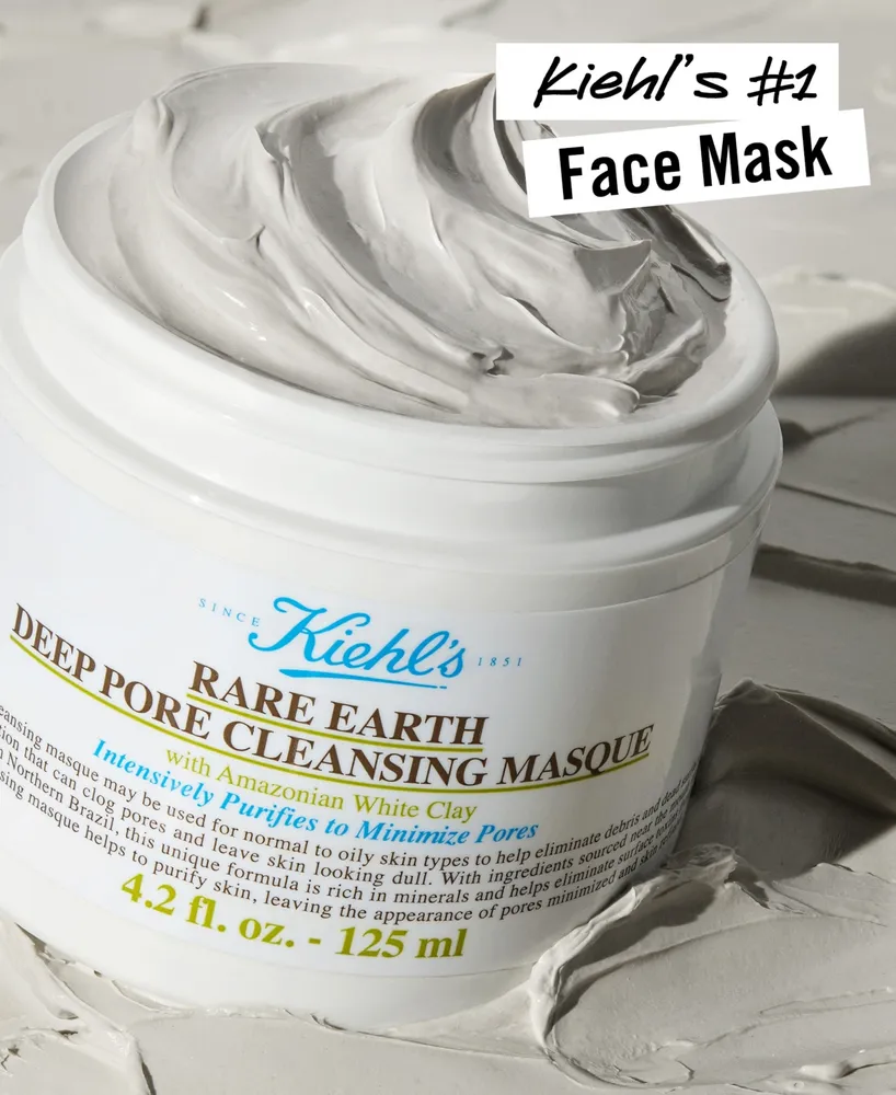 Kiehl's Since 1851 Rare Earth Deep Pore Cleansing Masque, 4.2 fl. oz.