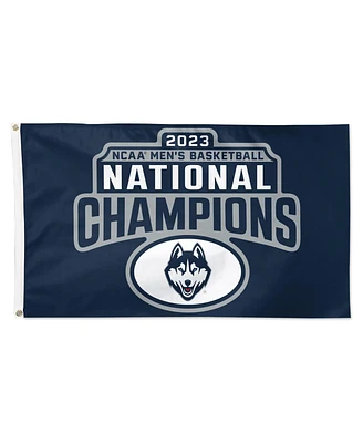 Wincraft UConn Huskies 2023 Ncaa Men's Basketball National Champions One-Sided Deluxe 3' x 5' Flag