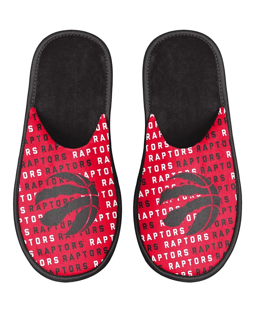 Youth Boys and Girls Foco Toronto Raptors Team Scuff Slippers