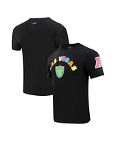 Men's Pro Standard Black Las Vegas Raiders Neon Graphic T-shirt