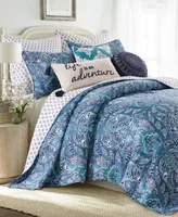Levtex Bellamy Reversible 3-Pc. Quilt Set, Full/Queen