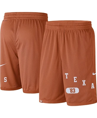 Men's Nike Texas Orange Texas Longhorns Wordmark Performance Shorts