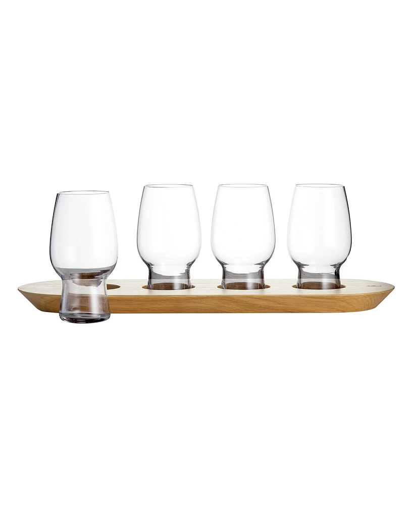 Waterford Craft Brew 5 Piece Beer Flight Set