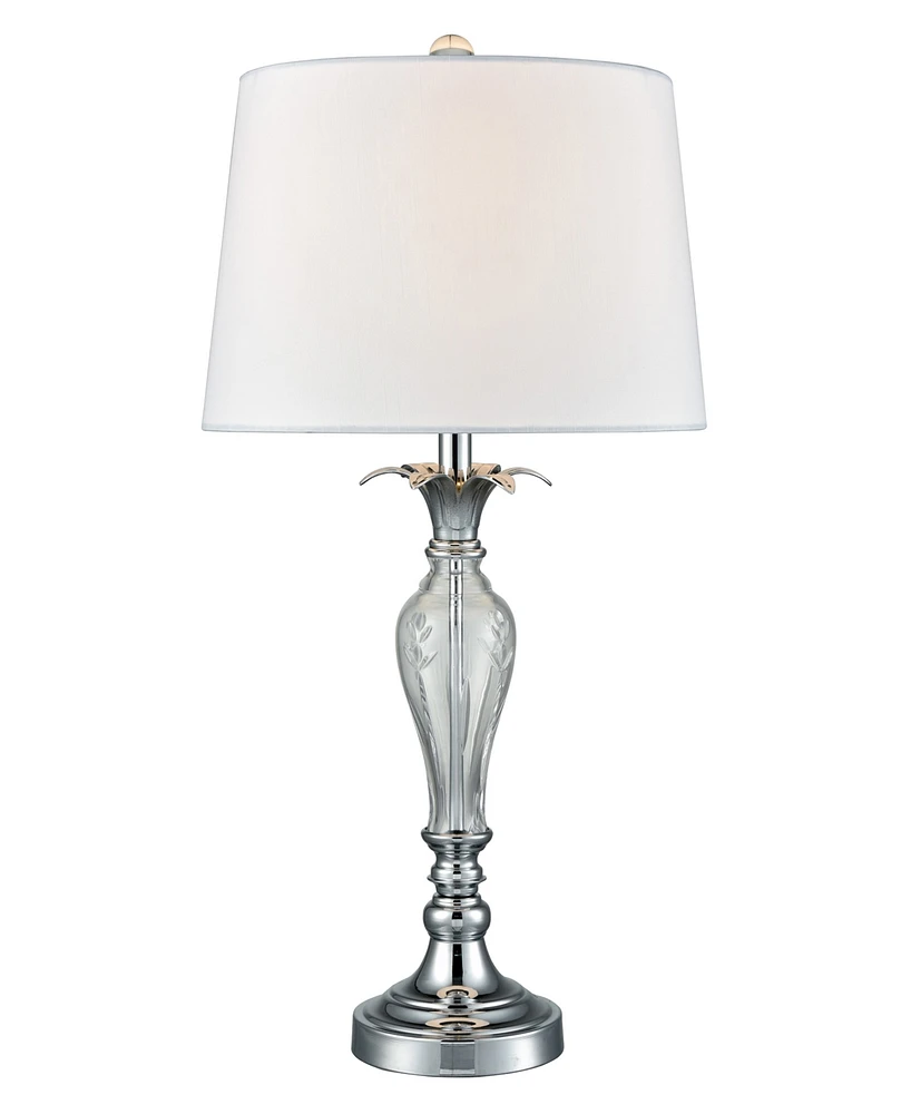 Dale Tiffany Charlotte Lead Crystal Table Lamp