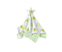 Malabar Baby Baby Silky Soft Lovey Security Blanket With Top Plush Toy