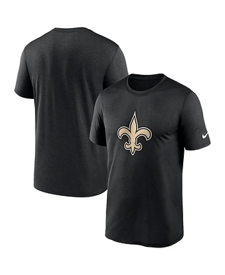 Men's Nike Black New Orleans Saints Legend Logo Performance T-shirt
