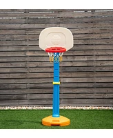 Kids Children Basketball Hoop Stand Adjustable Height Indoor Outdoor Sports Toy