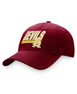 Men's Top of the World Maroon Arizona State Sun Devils Slice Adjustable Hat