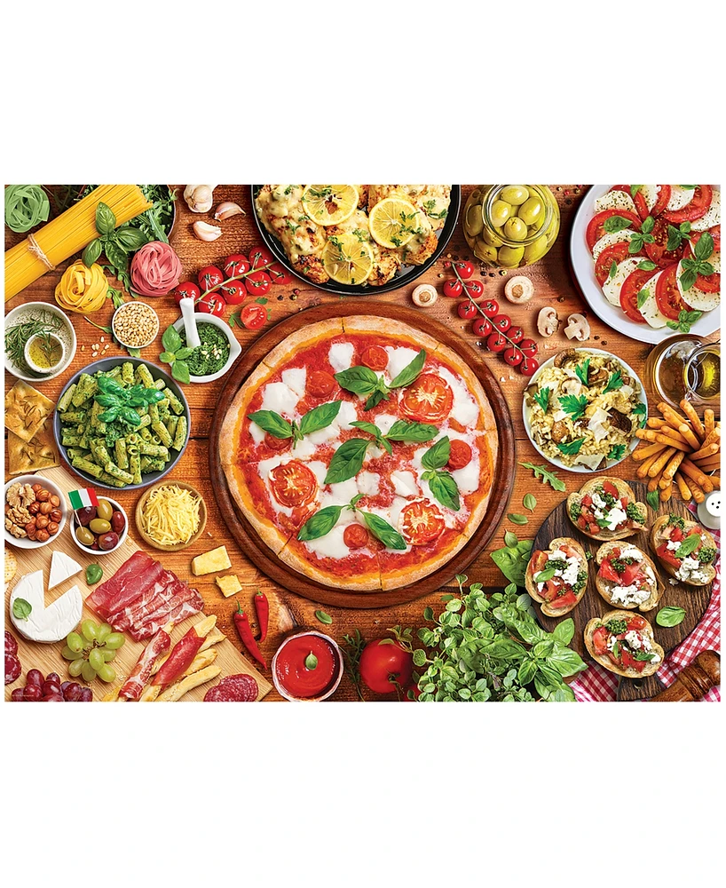 Eurographics Incorporated Flavors of the World Italian Table Jigsaw Puzzle, 1000 Pieces