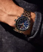 Citizen Eco-Drive Men's Chronograph Weekender Stainless Steel Bracelet Watch 44mm