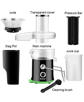 Electric Juicer Wide Mouth Fruit & Vegetable Centrifugal Juice Extractor 2 Speed