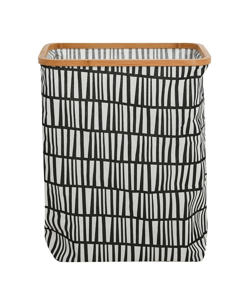 Bamboo Rimmed Rectangular