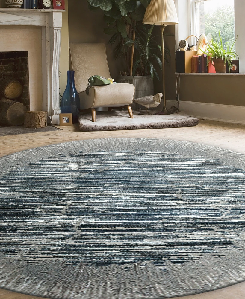 Closeout! Km Home Davide 7'10" x Round Area Rug